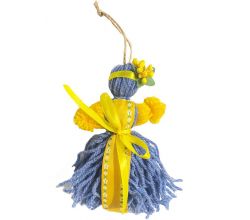 Лялька-мотанка з нитки №2 (15 см)