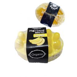  Натуральне мило-скраб із люфою з ароматом Банана