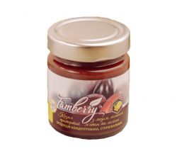 Кизил протертий з медом, лимоном 240г