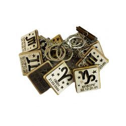 Брелок з дерева Гороскоп