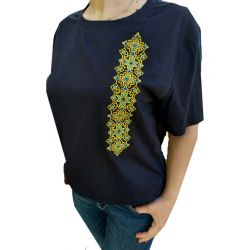 Футболка Декоративний орнамент (чорна)