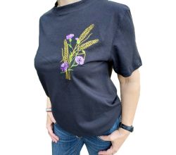 Ears of corn T-shirt (black)