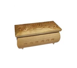 Шкатулка середня світла dsk093