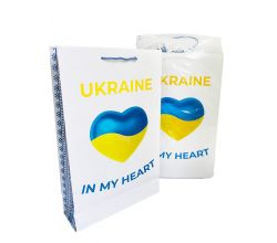 Packaging of gift bags Heart of Ukraine (37х25 cm)