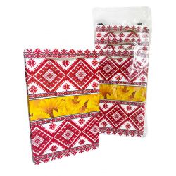 Упаковка подарункових пакетів Вишиванка сонях (26х16 см)