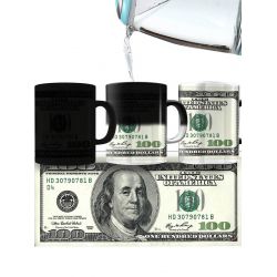 Hornyatko-kameleon „100 dolarów” (czarny kolor powłoki)