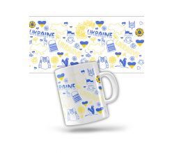 Ceramic cup 'Ukraine' 