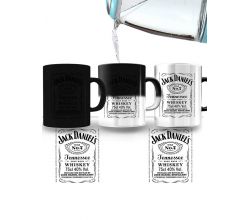 Горнятко-хамелеон  Jack Daniel's (чорний колір покриття)