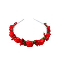 Обруч Троянда мала червона