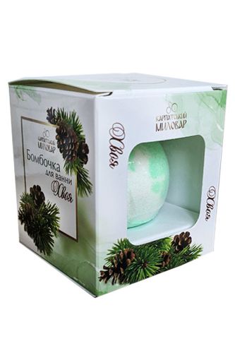 Бомбочка для ванни хвоя 60 г 