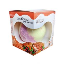 Cranberry and honey bath bomb 120 g 