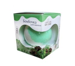Бомбочка для ванни хвоя 120 г 