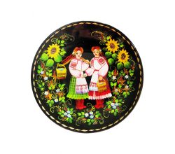 Тарілка розписна Сюжет М5 20 см