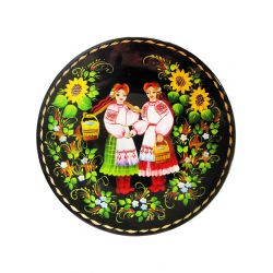 Тарілка розписна Сюжет М5 20 см