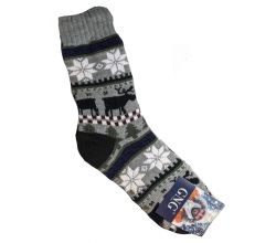Теплі чоловічі шкарпетки на овечій вовні (розмір 39-42)
