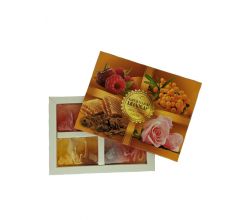 Набір мила 4в1 Карпатський миловар / (обліпихове, малина, троянда, медове з прополісом)