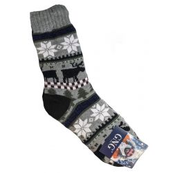 Теплі чоловічі шкарпетки на овечій вовні (розмір 39-42)