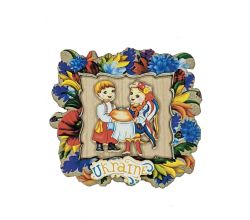 Магніт Україна у вінку