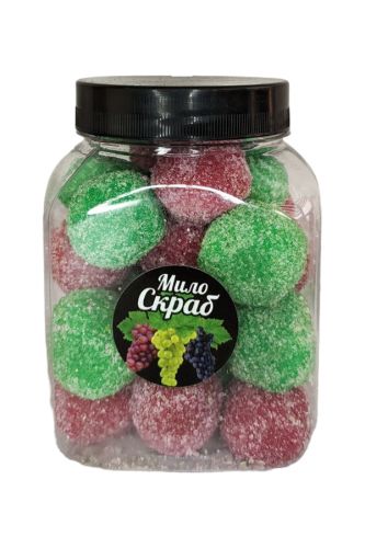 Мило-скраб кульки для тіла Солодкий виноград