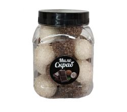 Мило-скраб кульки для тіла Кокос та шоколад