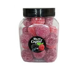 Мило-скраб кульки для тіла Лісові ягоди