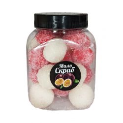 Мило-скраб кульки для тіла Соковита маракуйя