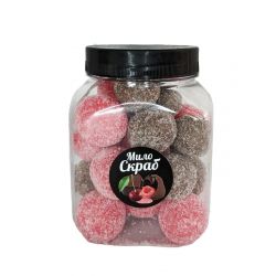 Мило-скраб кульки для тіла Вишня в шоколаді