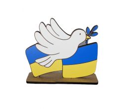 Статуетка патріотична Голуб перемоги  (із дерева)