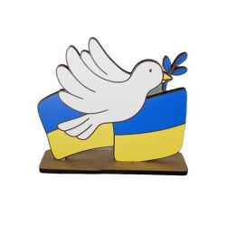 Статуэтка патриотическая Голубь победы (из дерева) Статуэтка патриотическая Голубь победы (из дерева)