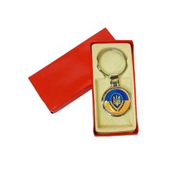 Брелок в подарунковій упаковці Герб України крапля