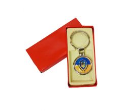 Брелок в подарунковій упаковці Герб України крапля