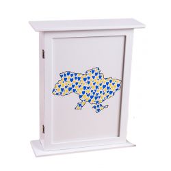 Wooden key ring I will not forget home klus-0005