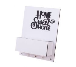 Ключница деревянная Home Sweet  Home klus-0006