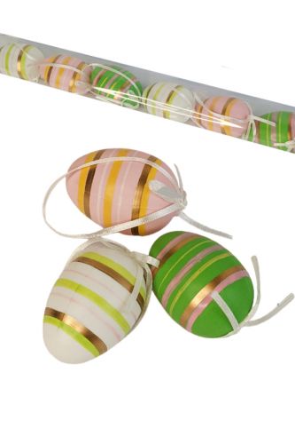 Писанка Великодня: кольорова в полосочку