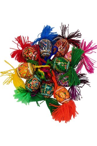 Писанка з китицею мала Дрібний орнамент №11