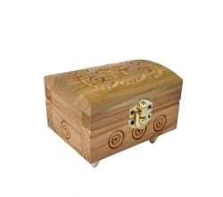 Шкатулка з замком прямокутна світла (мала)