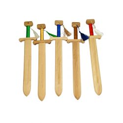 Меч дерев'яний з кольоровою ниткою