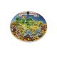 Тарілка Карта України 11 см