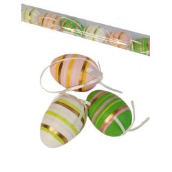 Писанка Великодня: кольорова в полосочку