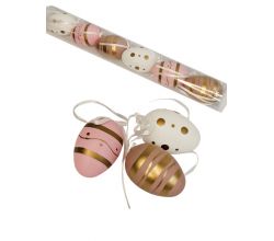 Писанка Великодня: рожево-біле золото