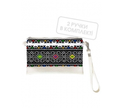 Clutch over the shoulder Carpathian motifs