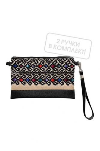 Клатч через плече Український орнамент оригінальний