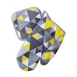 Рукавичка + прихватка водовідштовхувальні Трикутники