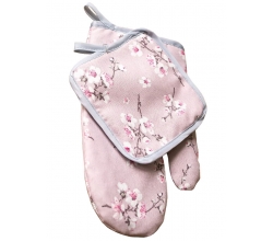 Рукавичка + прихватка водовідштовхувальні Сакура