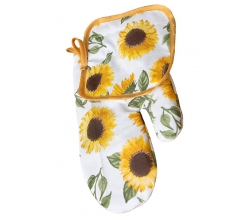 Рукавичка + прихватка водовідштовхувальні Подсолнухи