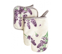 Рукавичка + прихватка водовідштовхувальні Лаванда