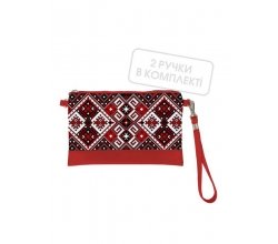 Клатч через плече Український орнамент барвистий
